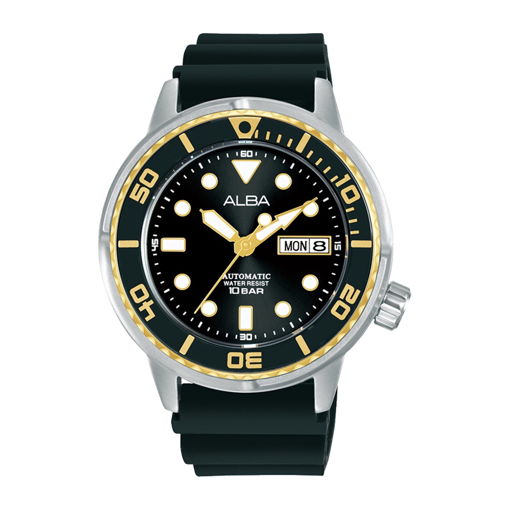 Alba Automatic AL4250X1, AL4251X1 Jam Tangan Pria Rubber Strap