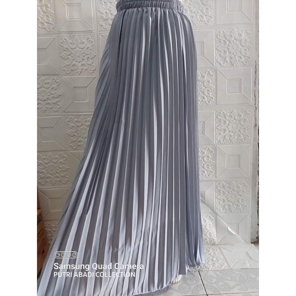 Rok Plisket Klok Premium Maxy Skirt Rok Plisket Jumbo