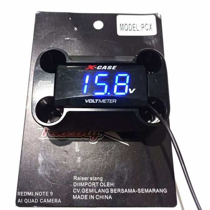 PENINGGI STANG / RAISER PENINGGI STANG / DUDUKAN VOLTMETER  PCX - PLUS VOLTMETER O5S9
