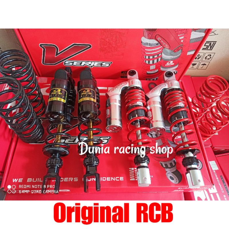 Shock RCB VS Premium Black Series Nmax old PCX AEROX 155 ADV XMAX Nmax New AEROX New PCX 160 305MM 330MM 360MM stelan Klik Rebond Original RCB