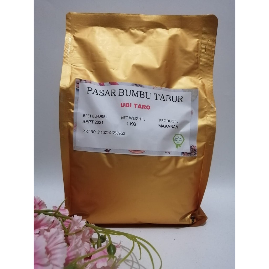 

BUMBU TABUR RASA UBI TARO 1 KG BUBUK MAKANAN ENAK MURAH HALAL