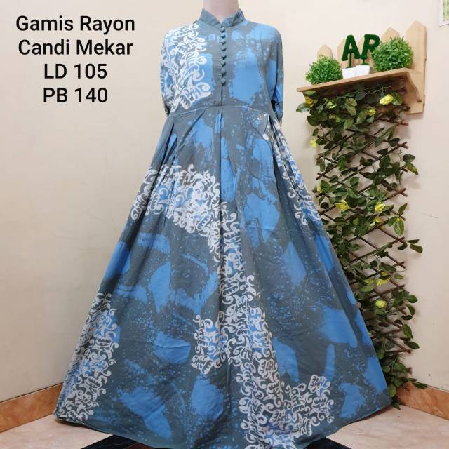 GAMIS TWILL RAYON CANDI MEKAR