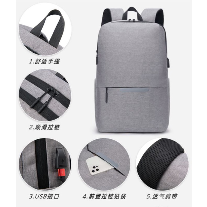 Tas Ransel Laptop Backpack Import 21