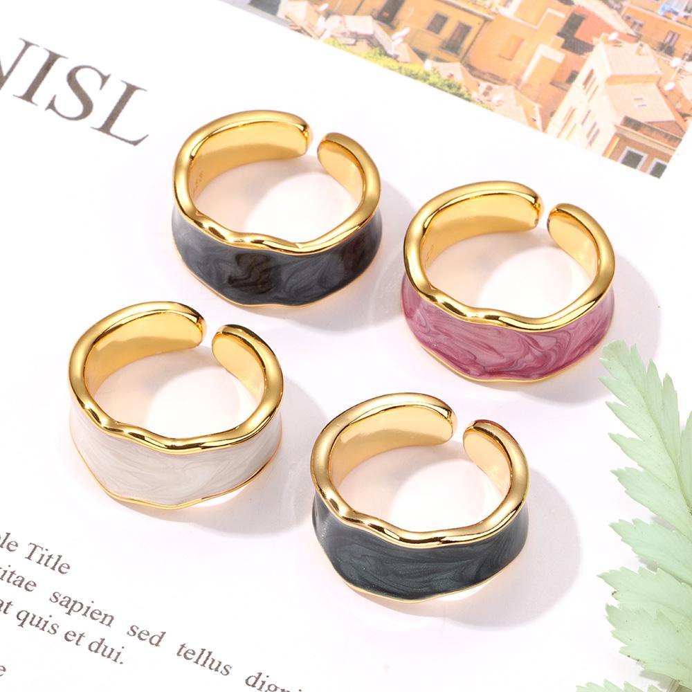 Cincin Terbuka Atas Wanita Desain Vintage Handmade Wedding Rings