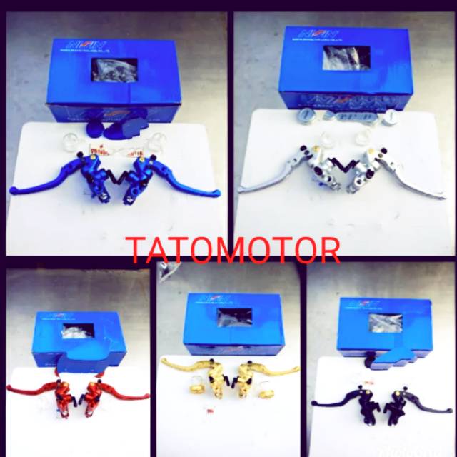 MASTER REM NISSIN HIDROLIK 2TABUNG  ninja vixion xabre satria dll