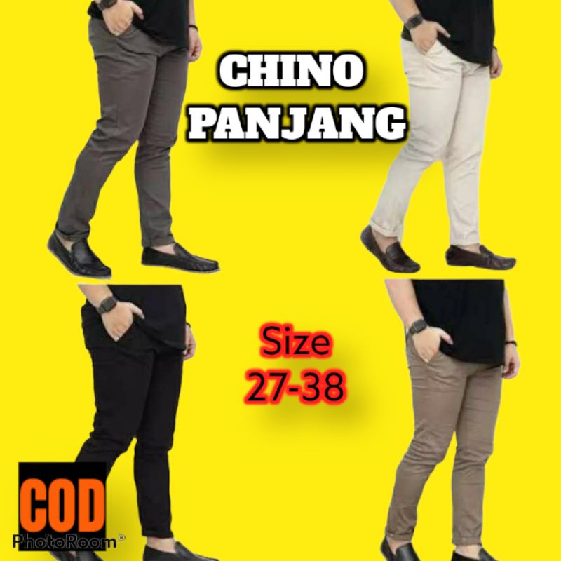 Celana chino panjang pria murah grosir pakaian chinos kolor cowok keren cinos distro semarang