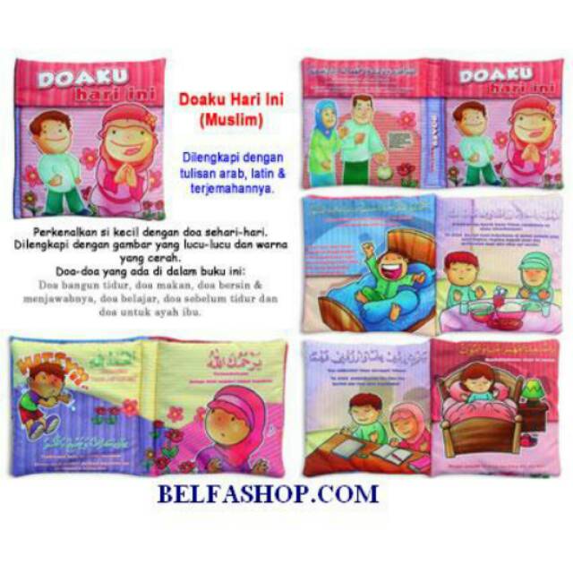 Buku Bantal Anak Doaku Hari Ini