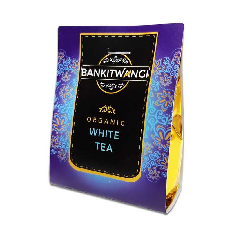 

Bankitwangi Organic White Tea 3gr - Teh Organik,Teh Putih,Teh Sachet