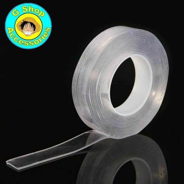 

Produk 1Mmx3Meter Double Tape Isolasi Selotip Nano Magic Ivy Grip 2 Sisi Kuat Terbatas
