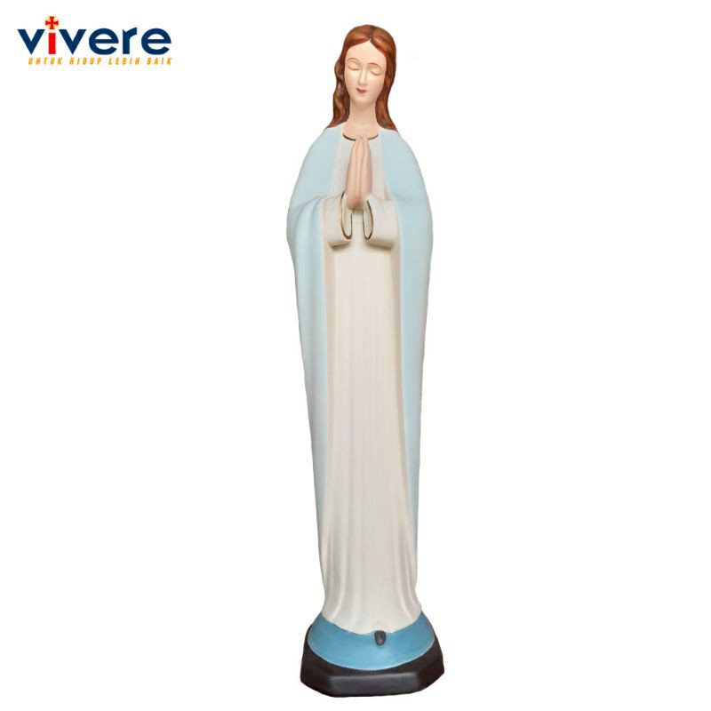 Patung Bunda Maria Berdoa 40 cm
