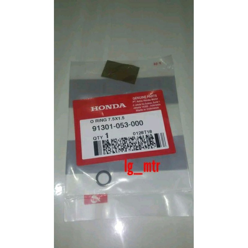 O RING AS PULLEY PULI ALL NEW SCOOPY ESP - NEW VARIO ESP - SPACY FI 91301-053-000