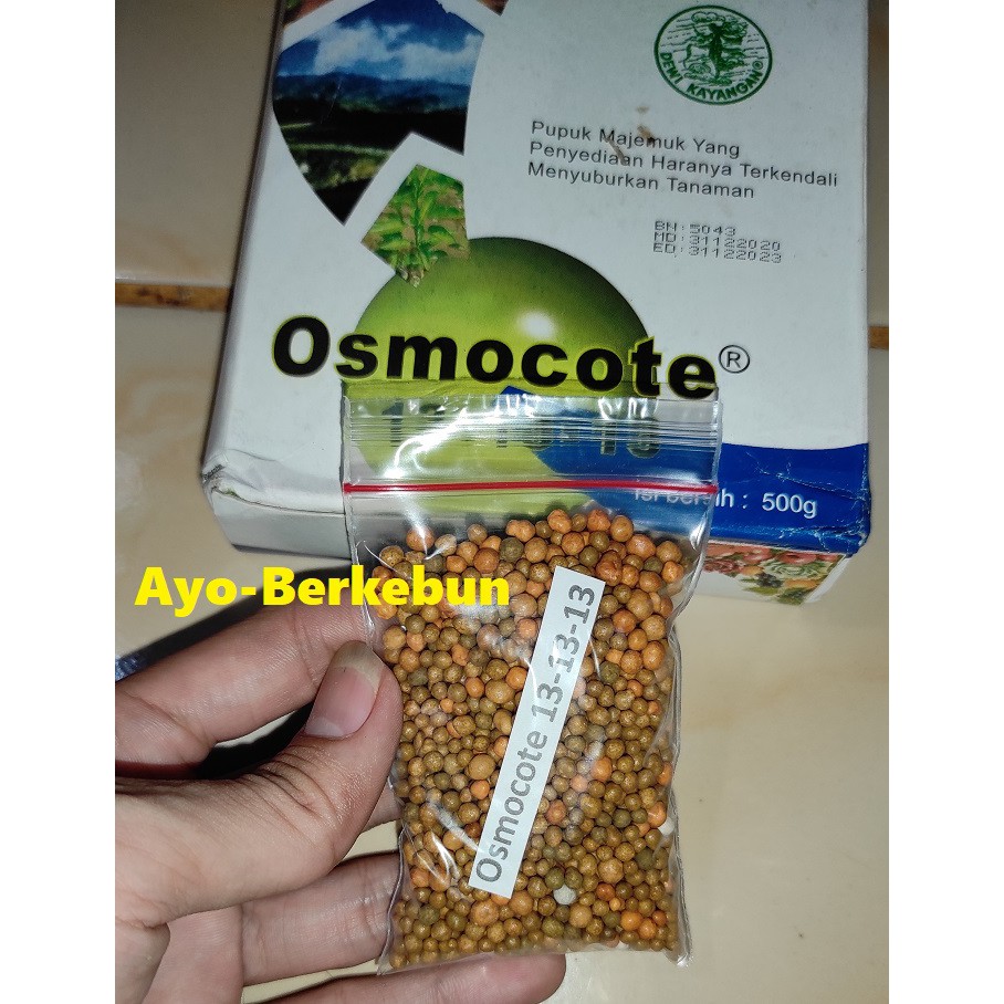 repacking pupuk dekastar 13-13-13 / pupuk osmocote 13-13-13 50 gram / pupuk slow release / pupuk dek