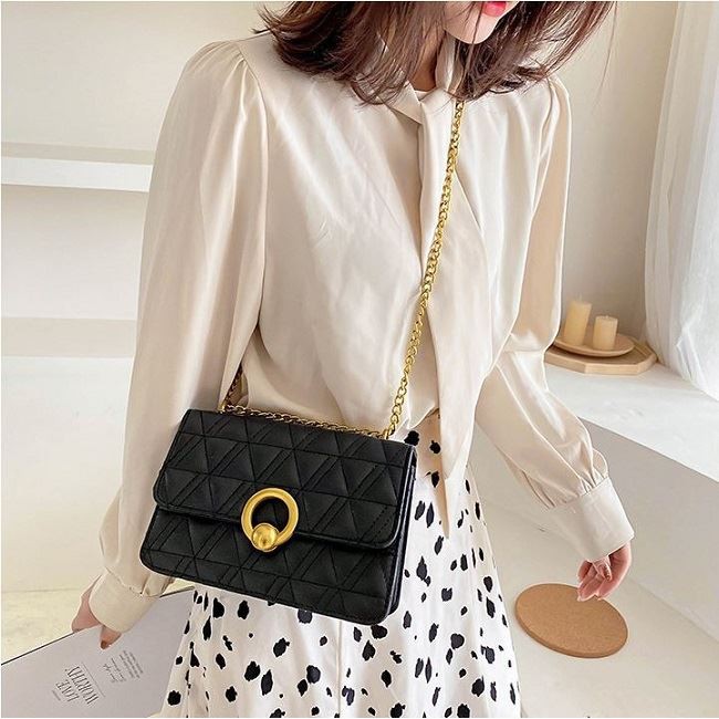 BJ31058 - BLACK/RED/WHITE - TAS PESTA CLUTCH SQUAREBAG RANTAI IMPORT TAS WANITA FASHION IMPORT MODIS ELEGAN TERMURAH TERLARIS TERBARU BAGSTORE JAKARTA TAS BATAM JT17580 LT1058