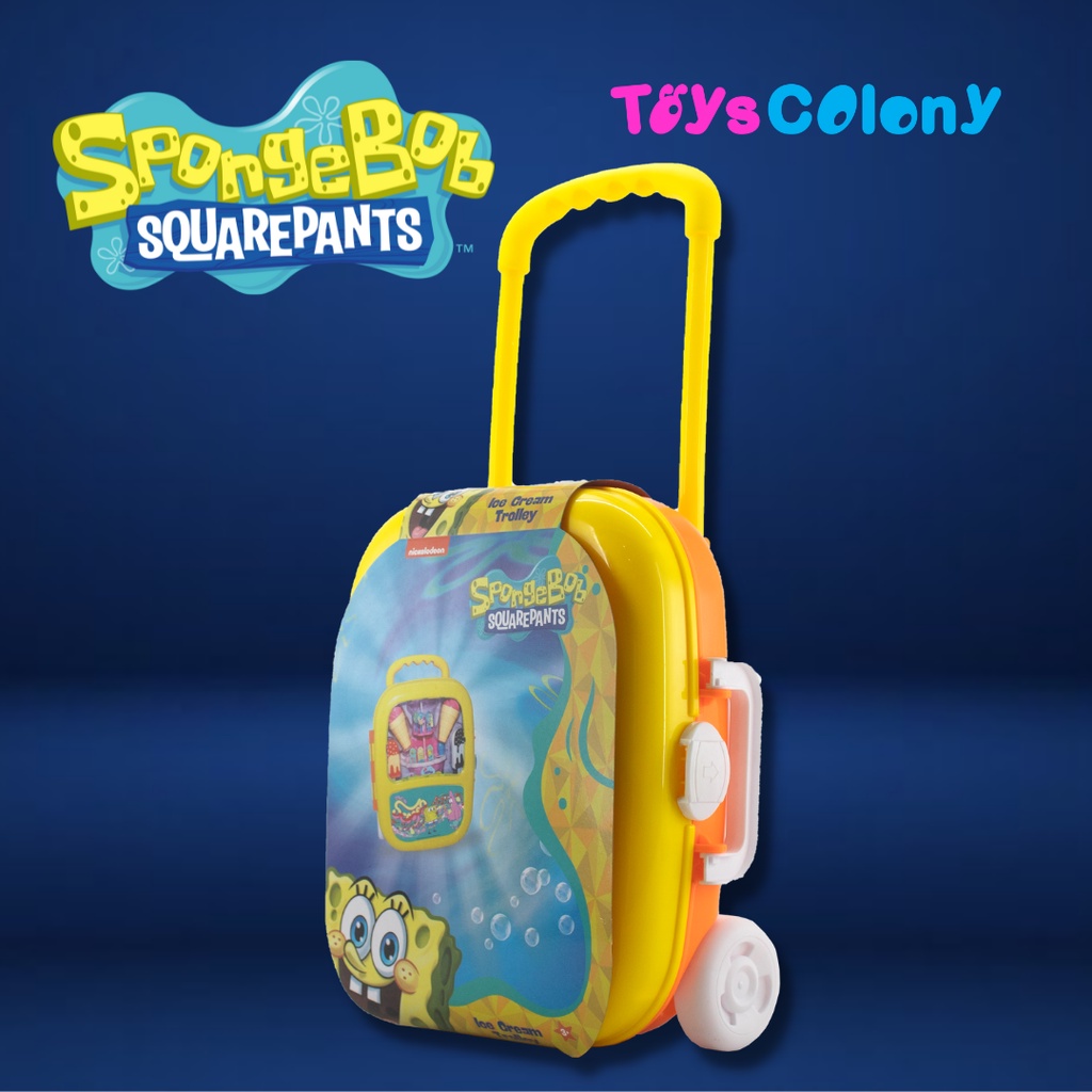 MAINAN KOPER / TRAVEL BAG ICE CREAM SET SPONGEBOB SB 111