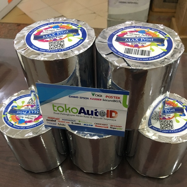 

KERTAS THERMAL STRUK KASIR UKURAN 80mmx80mm