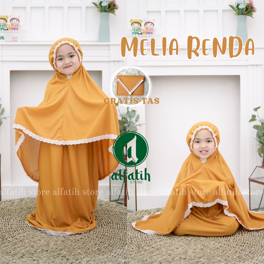 MUKENAH ANAK MELIA RENDA GRATIS TAS RUKUH ANAK RUKU ANAK PERLENGKAPAN SHOLAT ANAK MUKENA AMPLOP TELEKUNG ANAK MUKENAH BALI MUKENA POLOS RENDA Fashion Muslim Anak Mukena Anak-Anak Terbaru MUKENA ANAK USIA 5-7 TAHUN