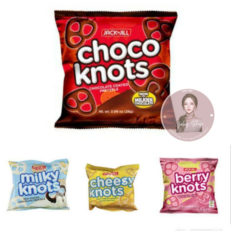 CHOCO KNOTS/MILKY KNOTS 15 GR RENTENG