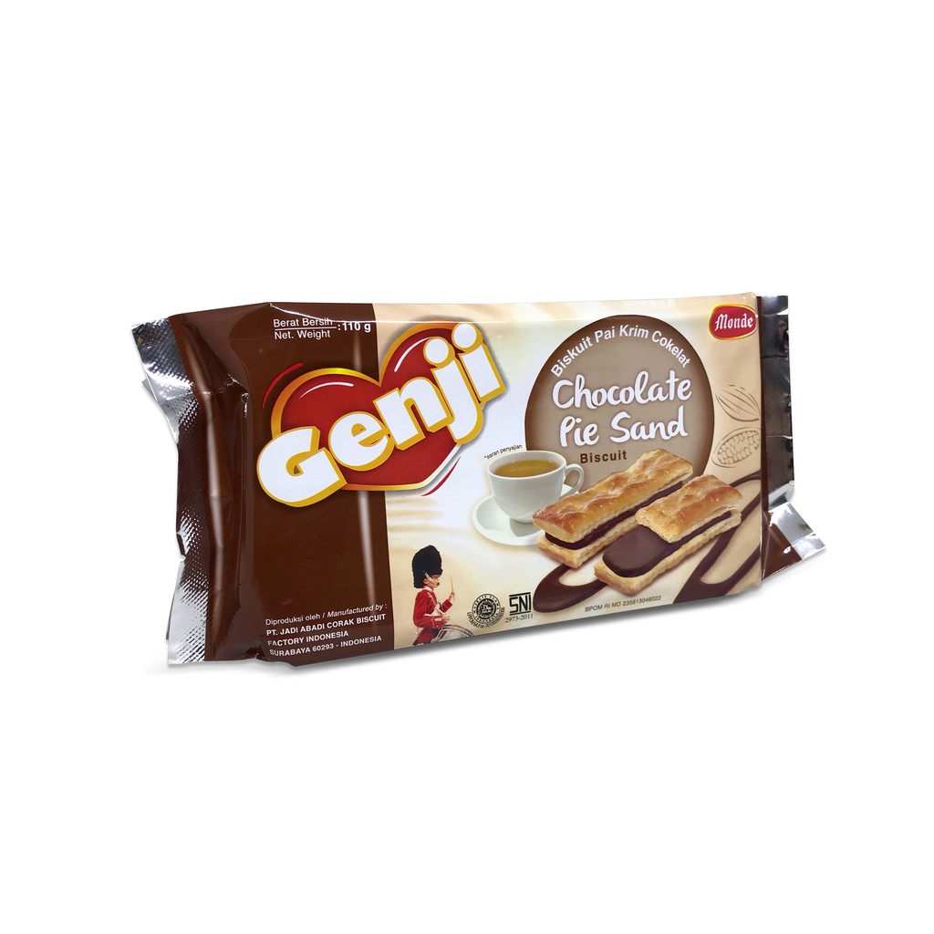 

PROMO MONDE GENJI CHOCOLATE PIE SAND 110GR TERMURAH