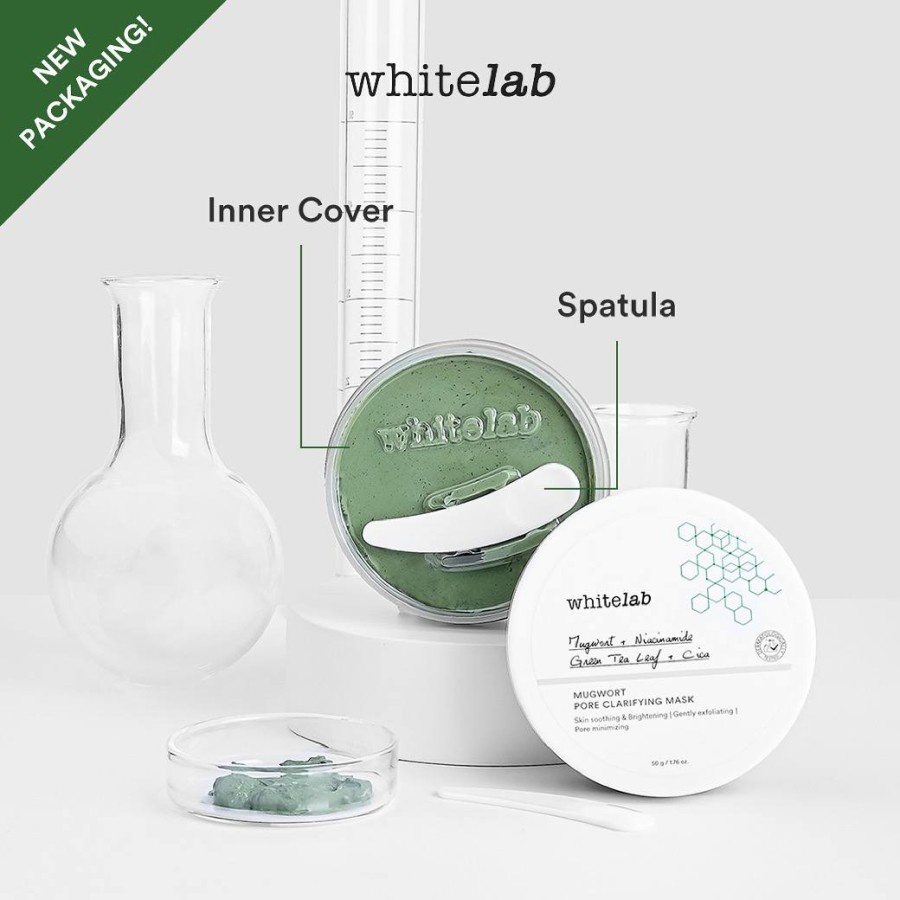 ★ BB ★  Whitelab Mugwort Pore Clarifying Mask | White Lab Masker Wajah