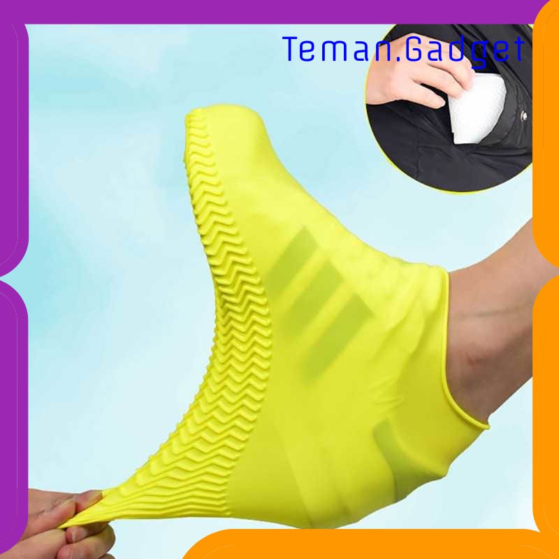 TG-FC012 Darden Cover Hujan Sepatu Waterproof Silicone