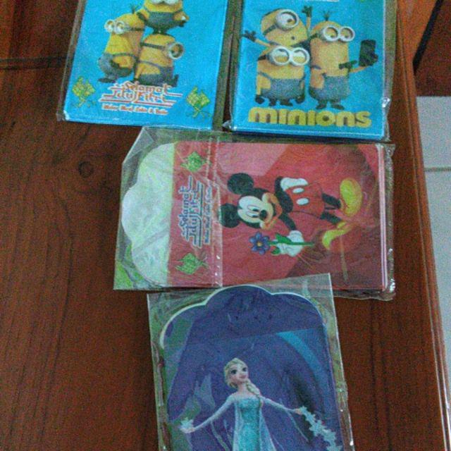 Maaf Dptnya Randomamplop Lebaran Kertas Karakter 1 Pak  Isi 8 Buah