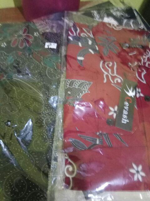 Kemeja Batik Pria / Baju Batik Pria Ada Kantong Lbl 316