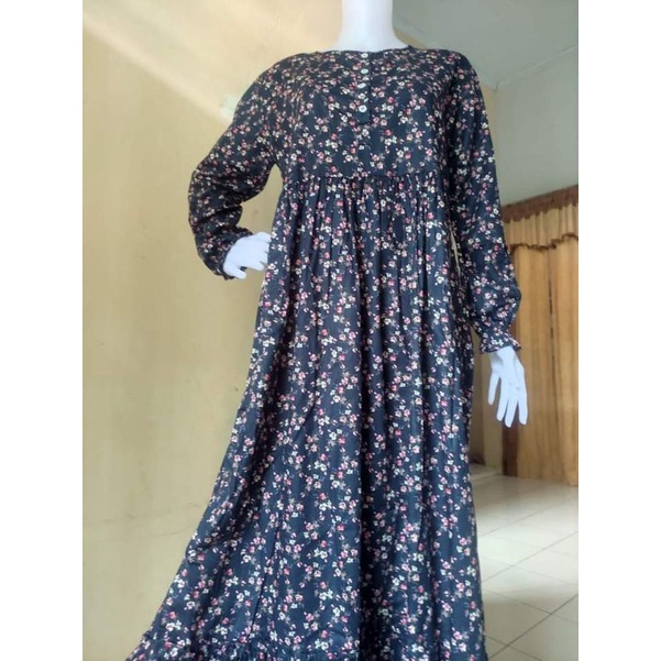 Gamis Ghania by Pretty Girl Gamis katun jepang