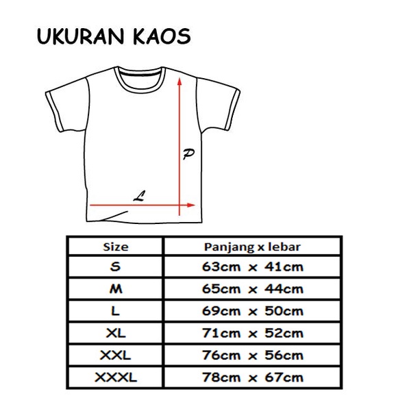 Kaos Polos Cotton Combed 24s