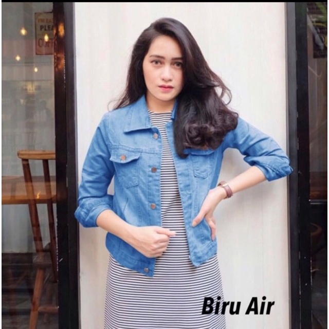 Jaket Jeans Wash ORI AURORA