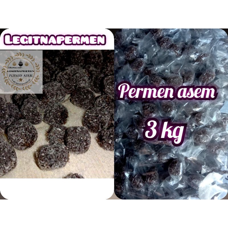 

PERMEN ASEM JAWA ASLI 3KG