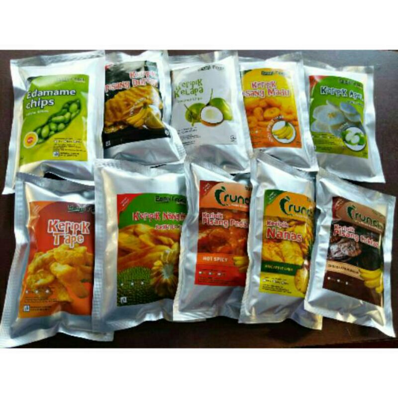 

Keripik sayur vegan tiada duanya