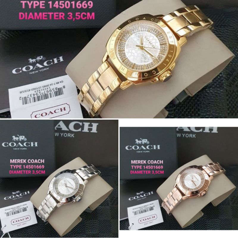 Jam Wanita COACH Diamond Ori Bm