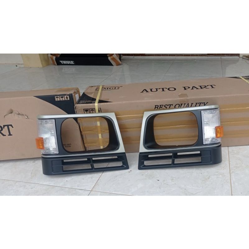 gril l300 samping komplit beserta lampu sein kanan kiri