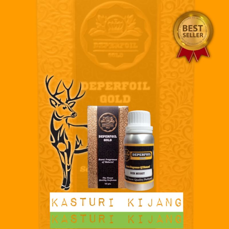 minyak wangi kasturi kijang 100ml non al kohol