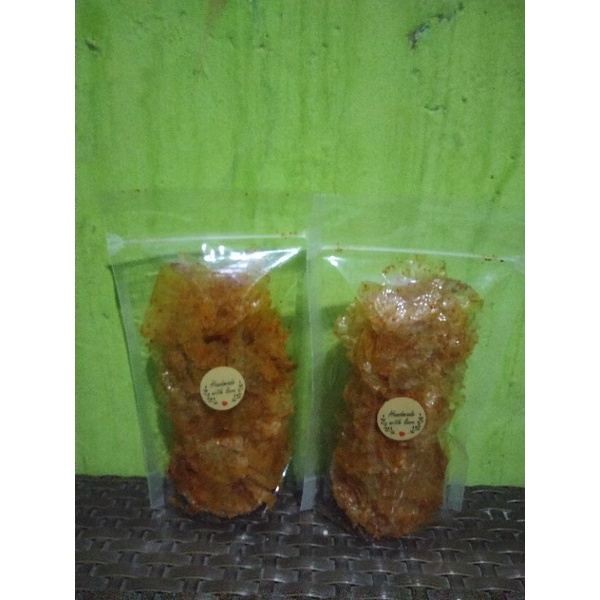 

kripik kaca pedas dan cabe ijo 50gr