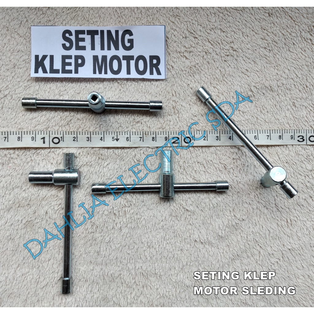KUNCI SET KLEP MOTOR SLEDING