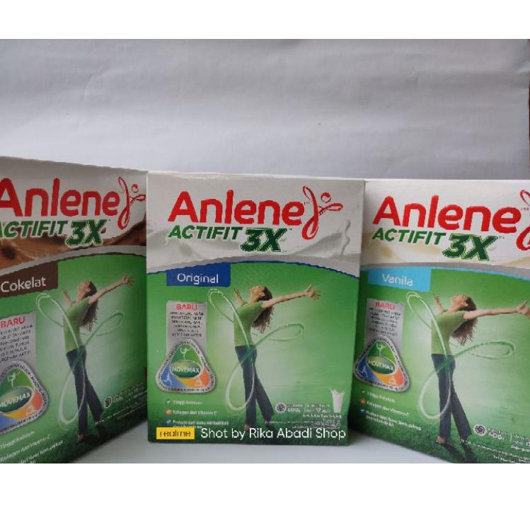 

TERLARIS BRANDS FESTIVAL Anlene Actifit 600gr Rasa Vanila, coklat, original 590gr !!