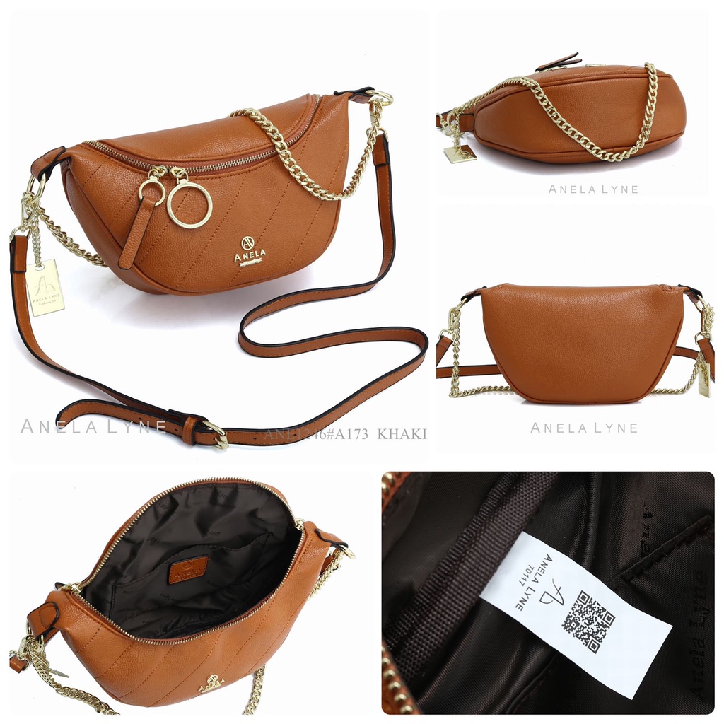 ANELA LYNE SLING BAG WAIST MILEA 1246#A173 ORIGINAL