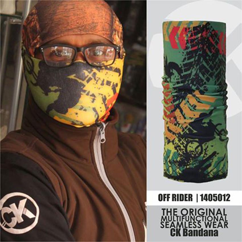 CK Bandana ORIGINAL masker motor motif rider motorcycle OFF RIDER