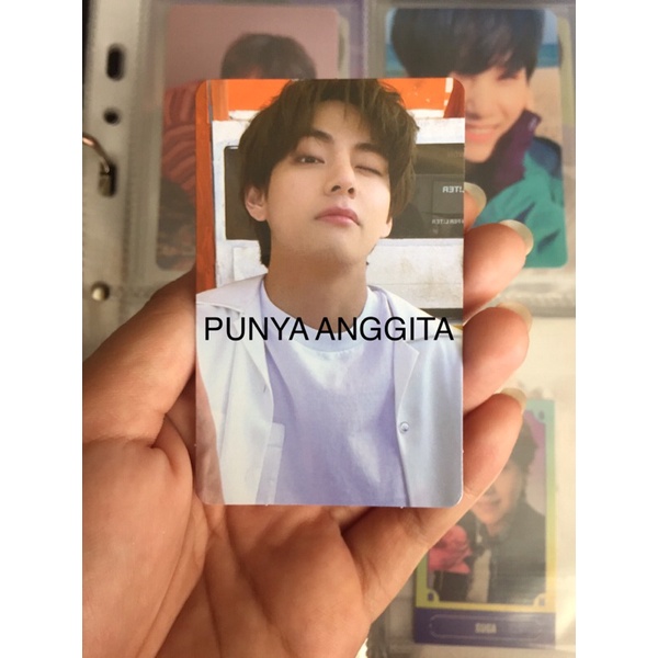 BTS V/TAEHYUNG Butter Weverse POB Official Photocard