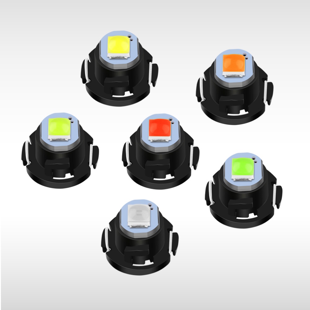 6pcs Lampu Led Canbus 3030SMD T3 T4.2 T4.7 12V Untuk Interior Mobil / Motor