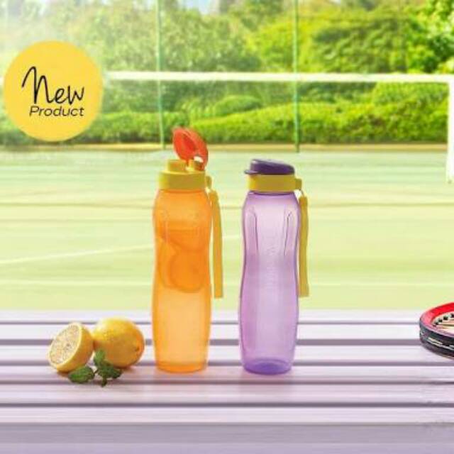 Botol eco slim tupperware 1 L