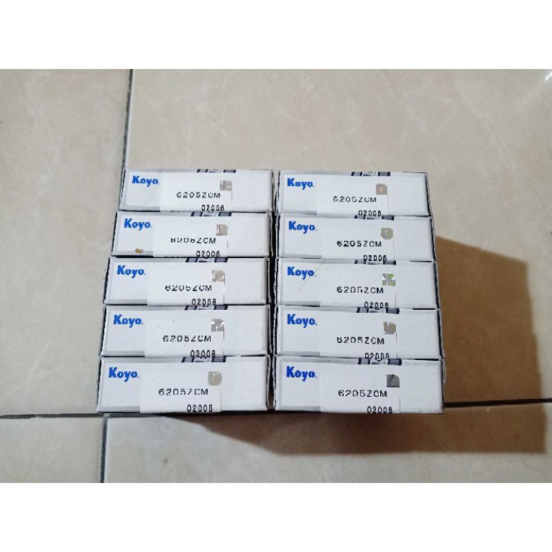 Bearing laher laker KOYO 6205 Z