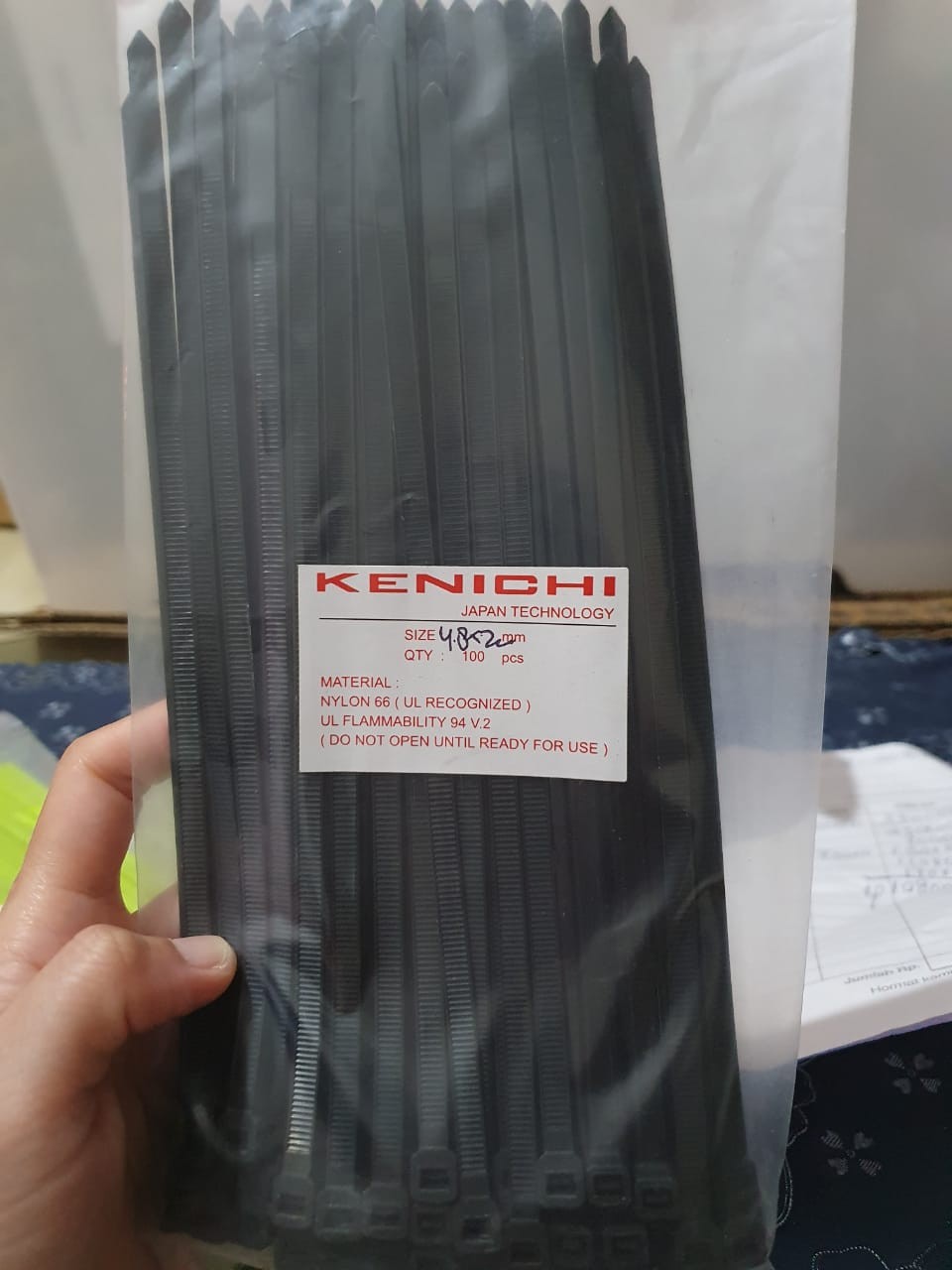 Kenichi Cable Ties (kabel Ties) 4,8 X 200 / 4.8 X 200 20cm
