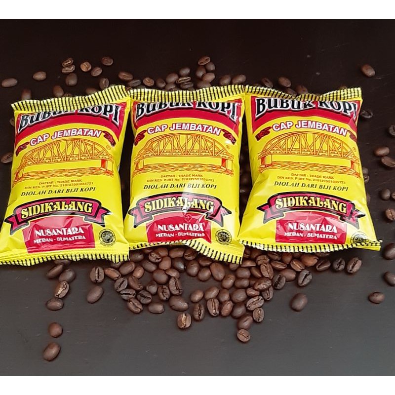 

kopi bubuk robusta blend sachet cap jembatan