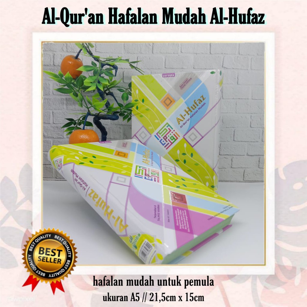 Quran Alhufaz, Quran A5 Terjemahan, Quran Tajwid Warna, Quran Murah, Alquran Sedang, Al Quran A5