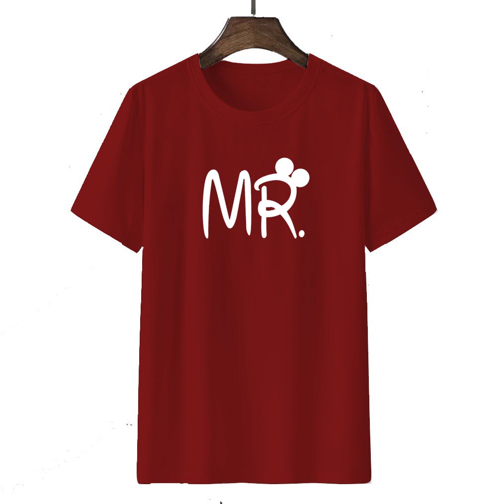 Tshirt Baju Kaos Distro Mr Mickey / Kaos Distro Pria Wanita