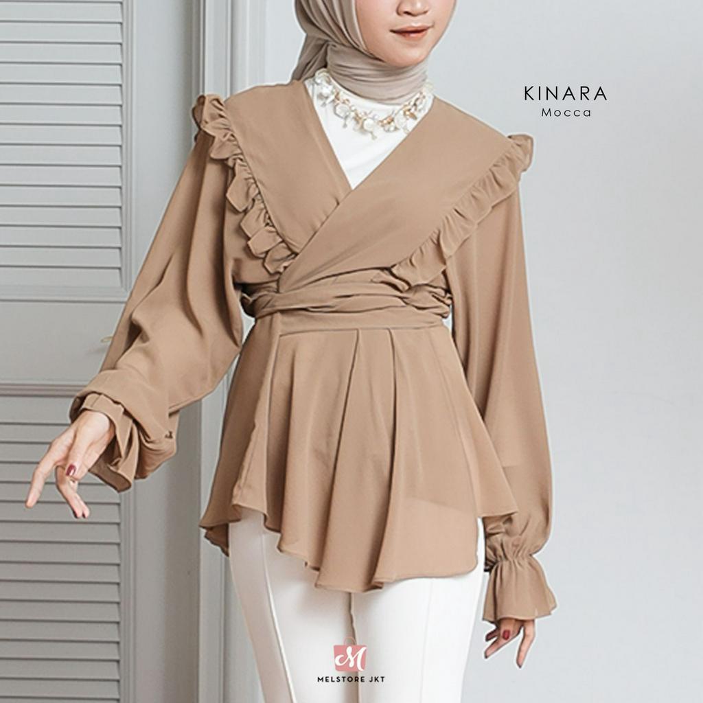 Damelia Kinara Blouse Wanita