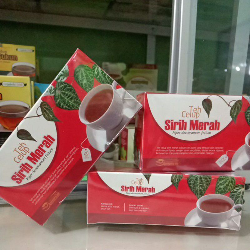 

Teh SIRIH MERAH Tazakka /Teh Kesehatan Wanita/ Oryginal / isi 20 kantong