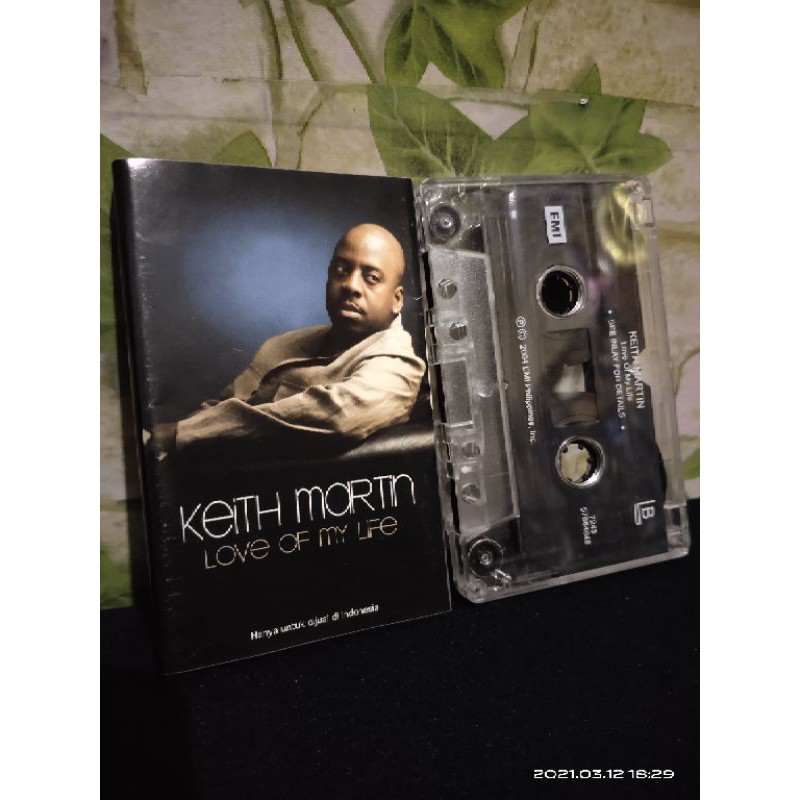 kaset pita keith martin / love of my live